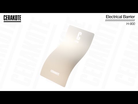 Cerakote H-900 Electrical Barrier Coating YouTube Color Sample
