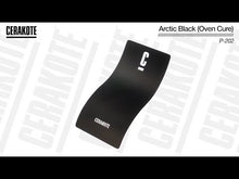 Cerakote P-202 Arctic Black YouTube Color Sample