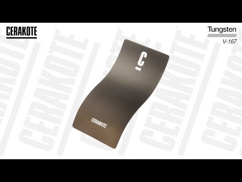 Cerakote V-167 Tungsten YouTube Color Sample