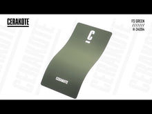 Cerakote H-34094 FS Green YouTube Color Sample