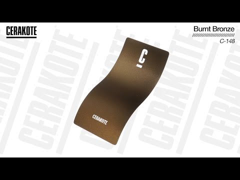 Cerakote C-148 Burnt Bronze High Temp Coating YouTube Color Sample