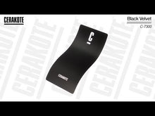 Cerakote C-7300 Black Velvet High Temp 1000°C Coating YouTube Color Sample