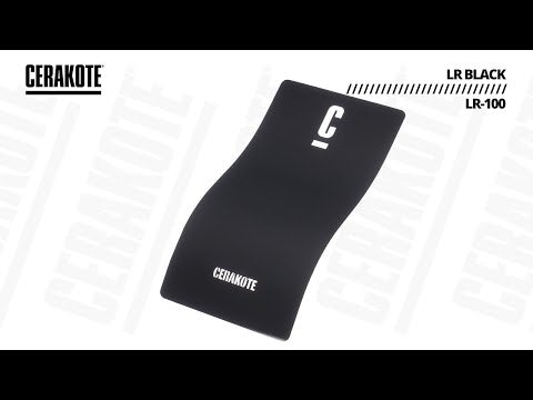Cerakote LR-100 LR Black YouTube Color Sample