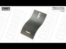 Cerakote H-337 Platinum Grey YouTube Color Sample