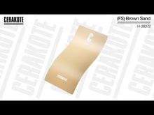 Cerakote H-30372 FS Brown Sand YouTube Color Sample