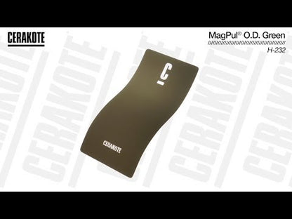 Cerakote H-232 MagPul® O.D. Green YouTube Color Sample