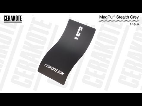 Cerakote H-188 MagPul® Stealth Grey YouTube Color Sample