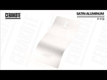 Cerakote F-112 Satin Aluminum YouTube Sample