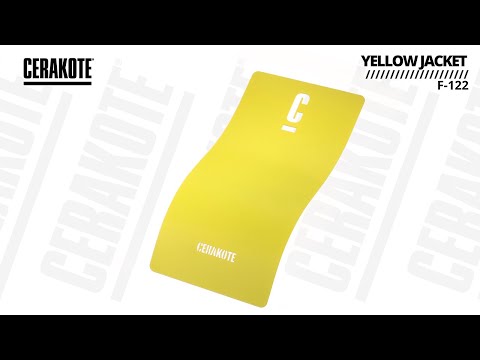 Cerakote F-122 Yellow Jacket YouTube Sample