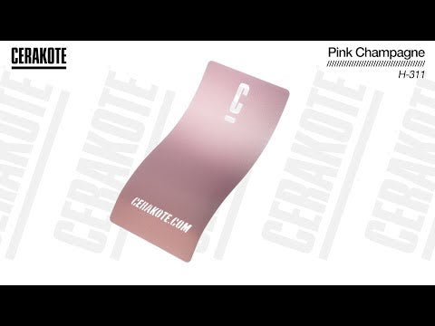 Cerakote H-311 Pink Champagne YouTube Color Sample