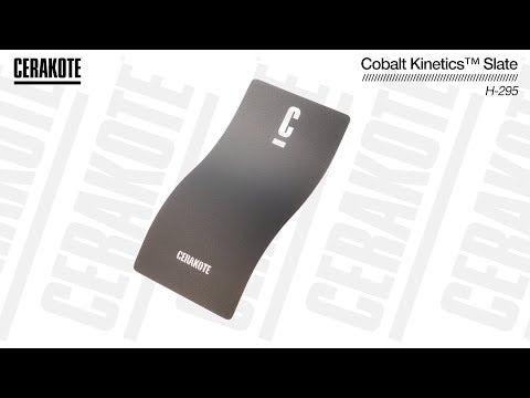 Cerakote H-295 Cobalt Kinetics™ Slate YouTube Color Sample