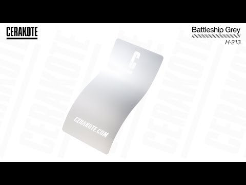 Cerakote H-213 Battleship Grey YouTube Color Sample
