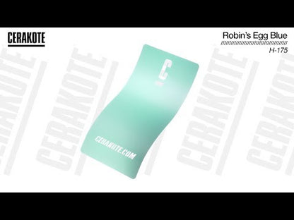 Cerakote H-175 Robin's Egg Blue YouTube Color Sample