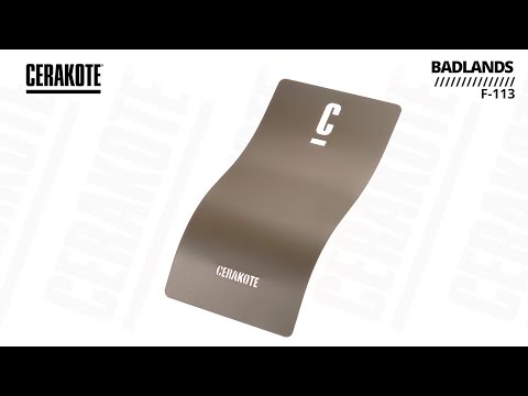 Cerakote F-113 Bandlands YouTube Sample
