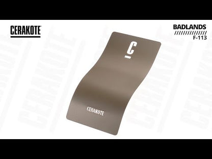 Cerakote F-113 Bandlands YouTube Sample