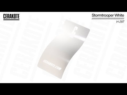 Cerakote H-297 Stormtrooper White YouTube Color Sample