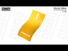 Cerakote H-166 Electric Yellow YouTube Color Sample