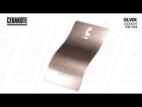 CERAKOTE FX Silver FX-114 YouTube Color Sample