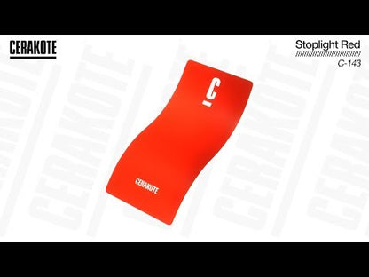 Cerakote C-143 Stoplight Red High Temp Coating YouTube Color Sample