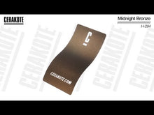 Cerakote H-294 Midnight Bronze YouTube Color Sample