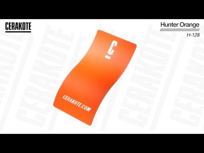 Cerakote H-128 Hunter Orange YouTube Color Sample