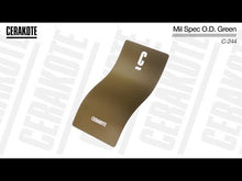 Cerakote C-244 Mil Spec O.D. Green Ceramic Coating YouTube Color Sample