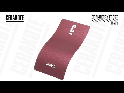 Cerakote H-320 Cranberry Frost YouTube Color Sample