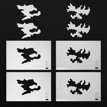 Stencil Set (8 tlg.)